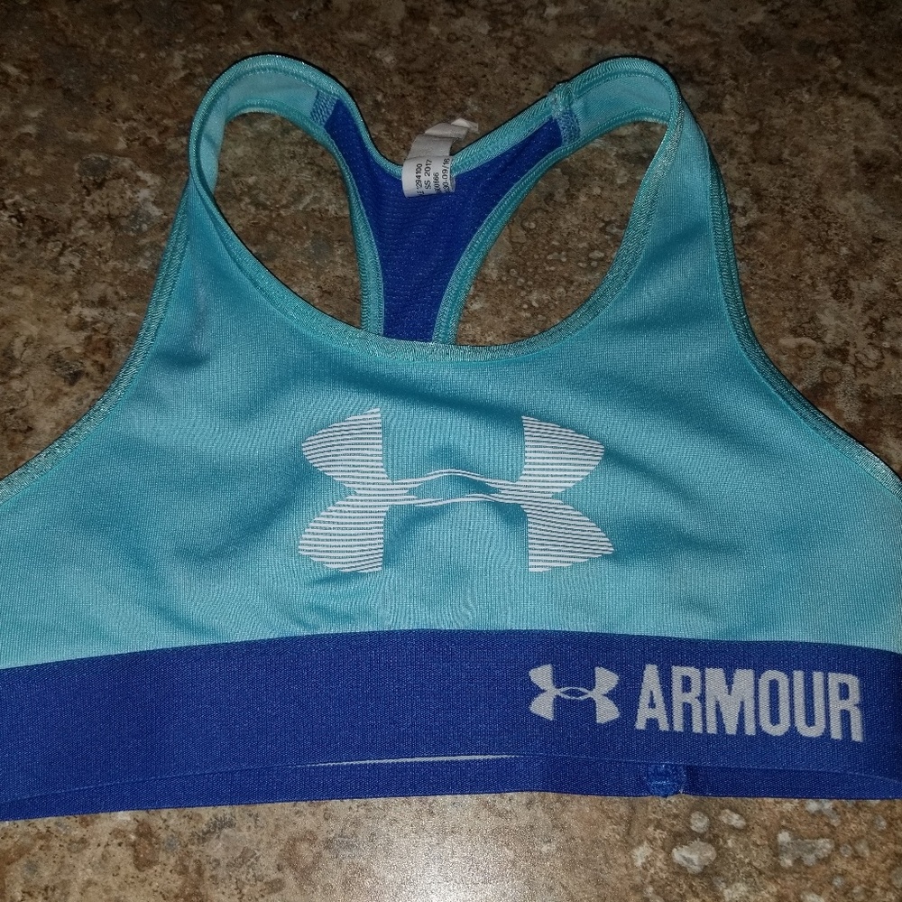 Youth small under armour sports bras
